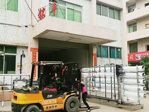 20吨RO纯水设备出...